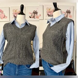 🍒Primark Blue Striped Button-Up Shirt with Collar